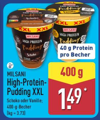 MILSANI High-Protein-Pudding XXL