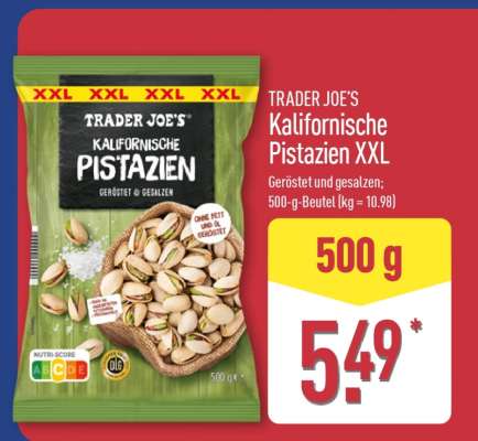 Kalifornische Pistazien XXL