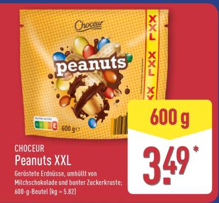 CHOCEUR Peanuts XXL