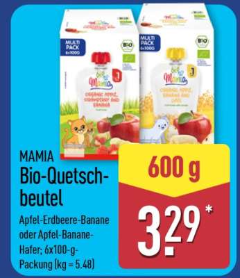 MAMIA Bio-Quetschbeutel