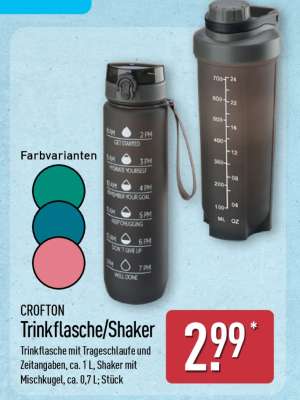 CROFTON Trinkflasche/Shaker