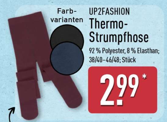 UP2FASHION Thermo- Strumpfhose