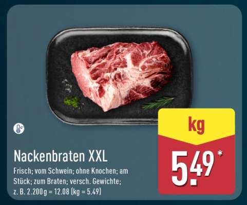 Nackenbraten XXL