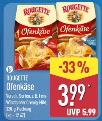 ROUGETTE Ofenkäse