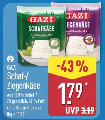 GAZI Schaf-/Ziegenkäse