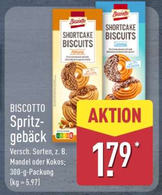 BISCOTTO Spritzgebäck