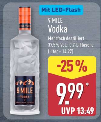 9 MILE Vodka