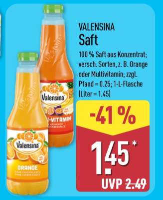 Valensina Saft