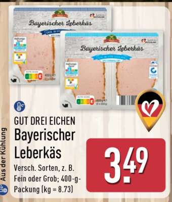 GUT DREI EICHEN Bayerischer Leberkäs