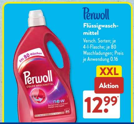 PERWOLL Flüssigwaschmittel