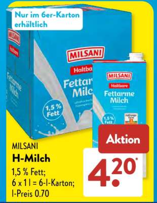 MILSANI H-Milch