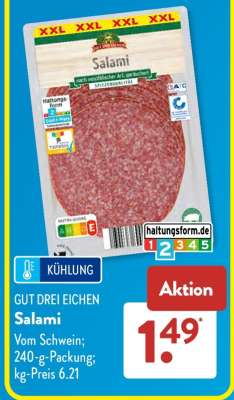 GUT DREI EICHEN Salami
