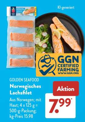 GOLDEN SEAFOOD Norwegisches Lachsfilet