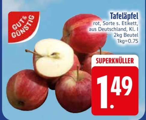 Tafeläpfel