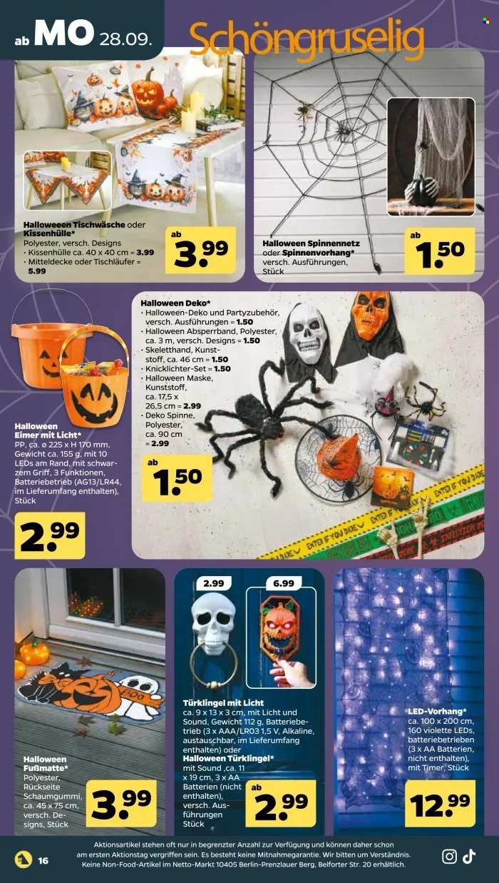 Netto Prospekte  - 28.09.2026 - 2.10.2026. Seite 22