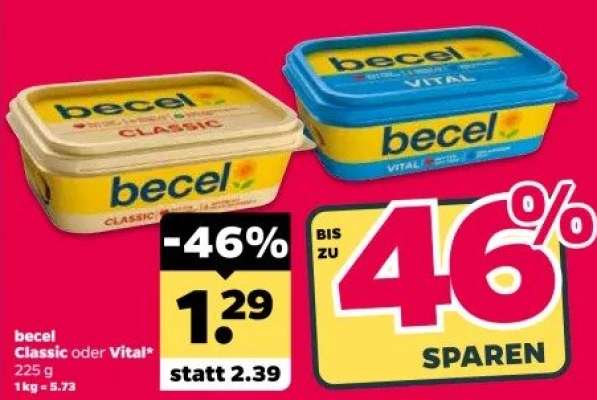 Becel Classic oder Vital