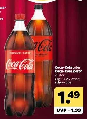 Coca-Cola oder Coca-Cola Zero