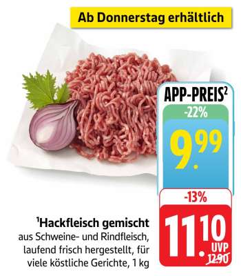 Hackfleisch gemischt