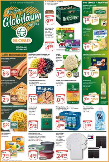 Prospekte Globus - 28.09.2026 - 2.10.2026.