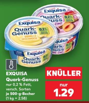 EXQUISA Quark-Genuss