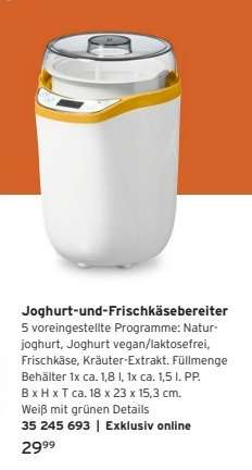 Joghurt-und-Frischkäsebereiter