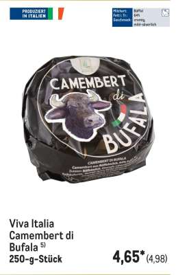 Viva Italia Camembert di Bufala