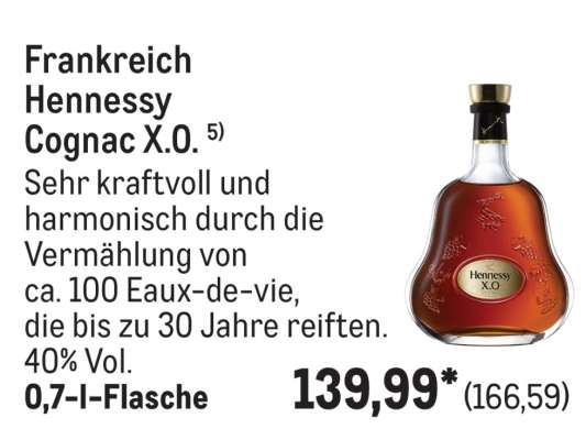 Frankreich Hennessy Cognac X.O.