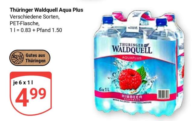 Thüringer Waldquell Aqua Plus
