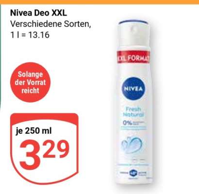 Nivea Deo XXL
