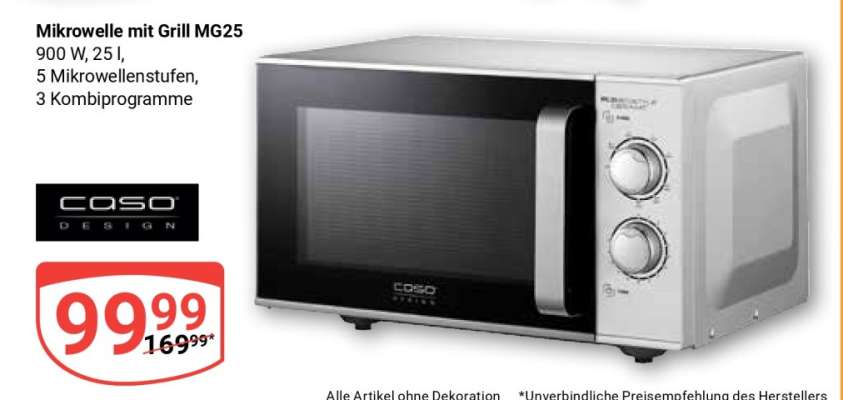 Mikrowelle mit Grill MG25