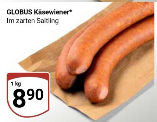 GLOBUS Käsewiener