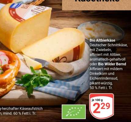 Bio Altbierkäse