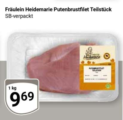 Fräulein Heidemarie Putenbrustfilet Teilstück