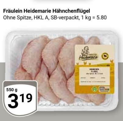 Fräulein Heidemarie Hähnchenflügel