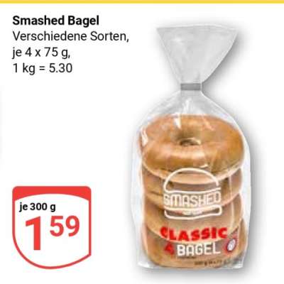 Smashed Bagel