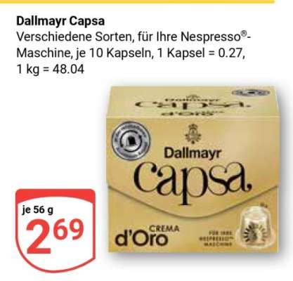 Dallmayr capsa