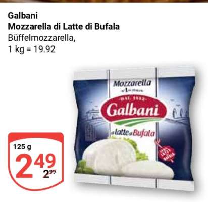 GALBANI Mozzarella di Latte di Bufala