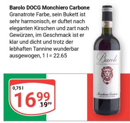 Barolo DOCG Monchiero Carbone