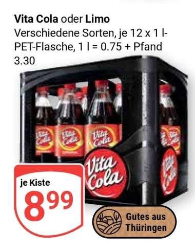 Vita Cola oder Limo