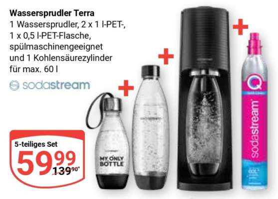 Wassersprudler Terra