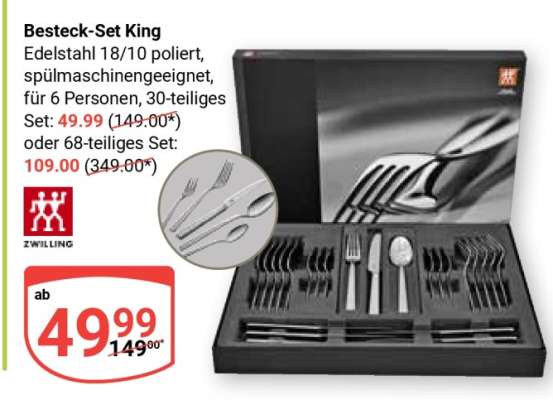 Besteck-Set King
