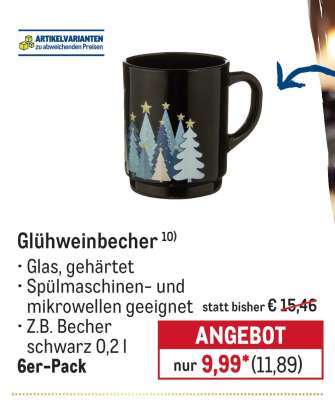 Glühweinbecher