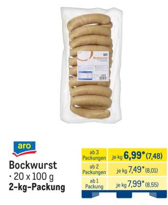 Bockwurst*