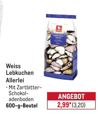 Weiss Lebkuchen Allerlei
