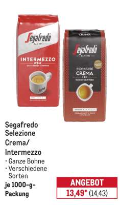Segafredo Selezione Crema/ Intermezzo