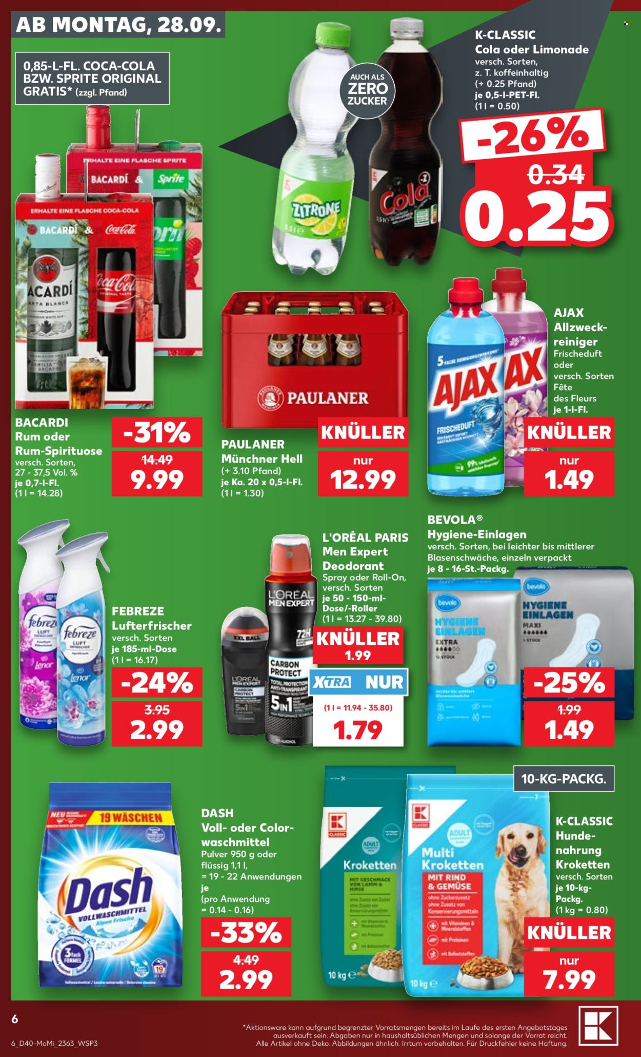 Kaufland Prospekte  - 28.09.2026 - 30.09.2026. Seite 6