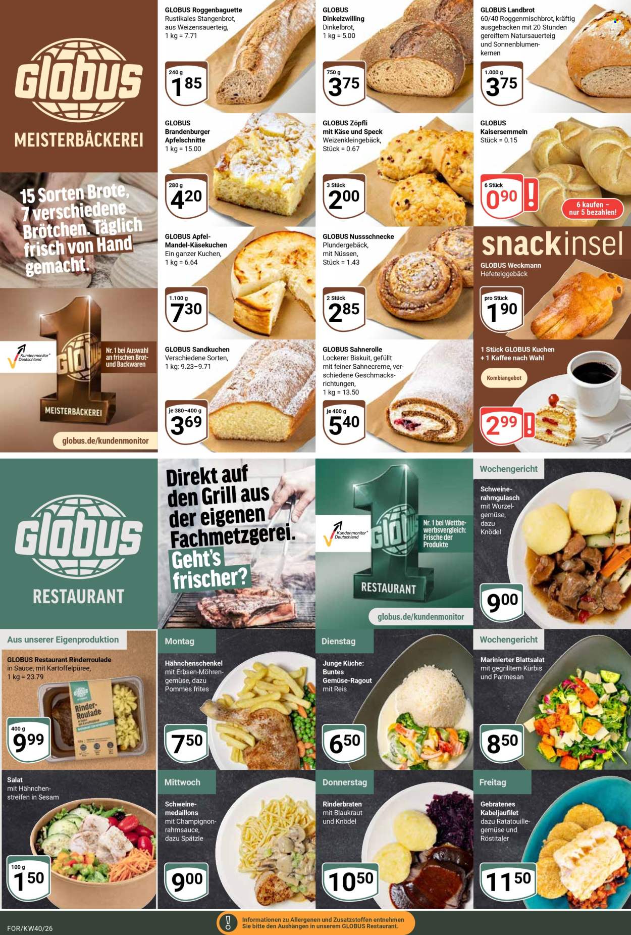 Globus Prospekte  - 28.09.2026 - 2.10.2026. Seite 10