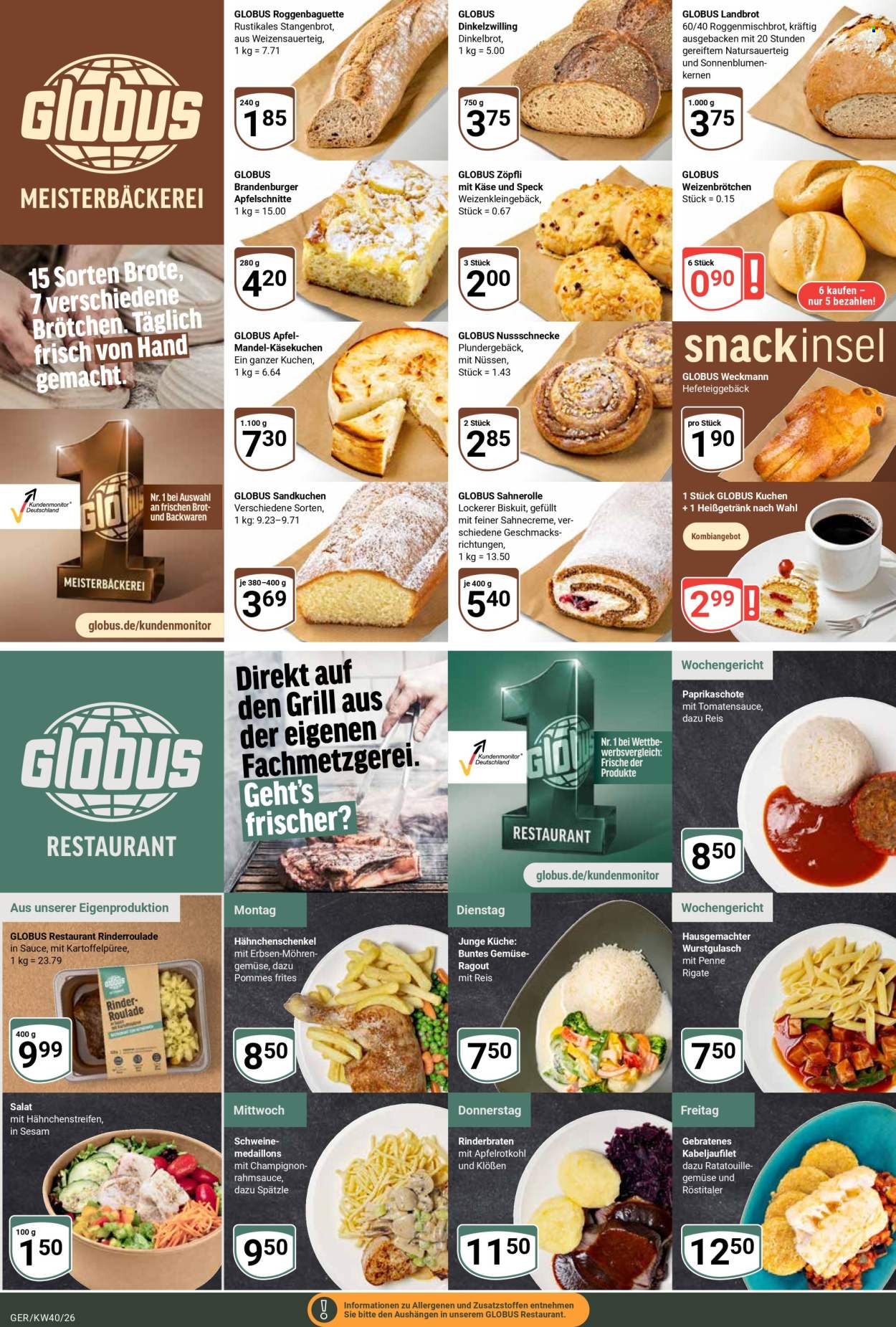 Globus Prospekte  - 28.09.2026 - 2.10.2026. Seite 9