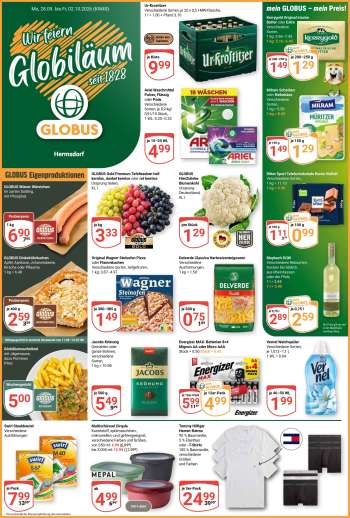 Prospekte Globus - 28.09.2026 - 2.10.2026.