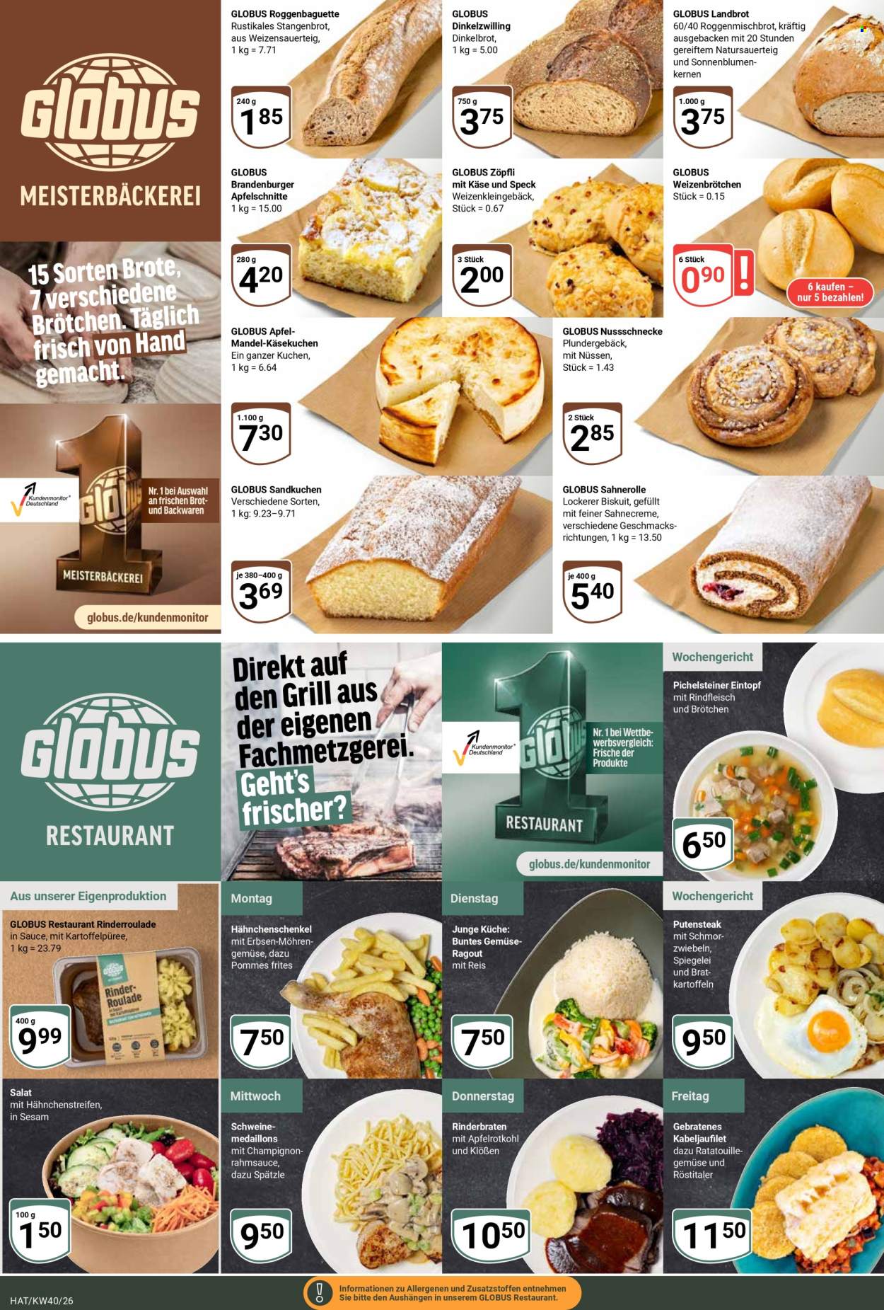 Globus Prospekte  - 28.09.2026 - 2.10.2026. Seite 10